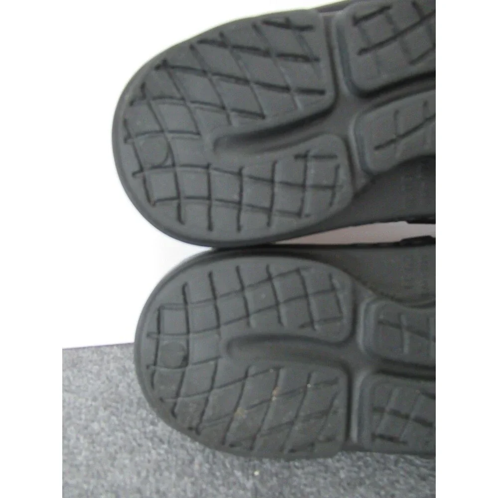 OOFOS Ooahh Thong Sandals Mens Size 6 Womens 8 - EU 39 Black Recovery Comfort